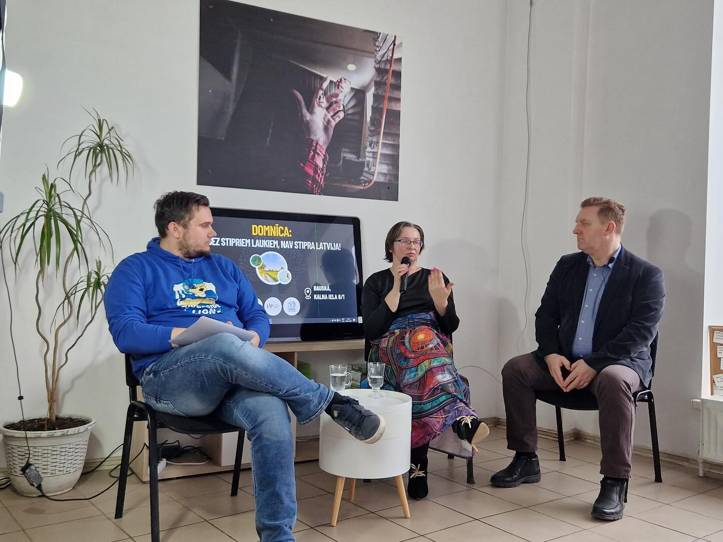 Pasākuma fotogrāfija: Domnīca: Bez stipriem laukiem, nav stipras Latvijas!