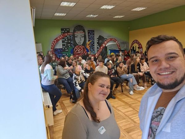 Pasākuma fotogrāfija: Laiks Jauniešiem apciemo Ānes jauniešu iniciatīvu centru.