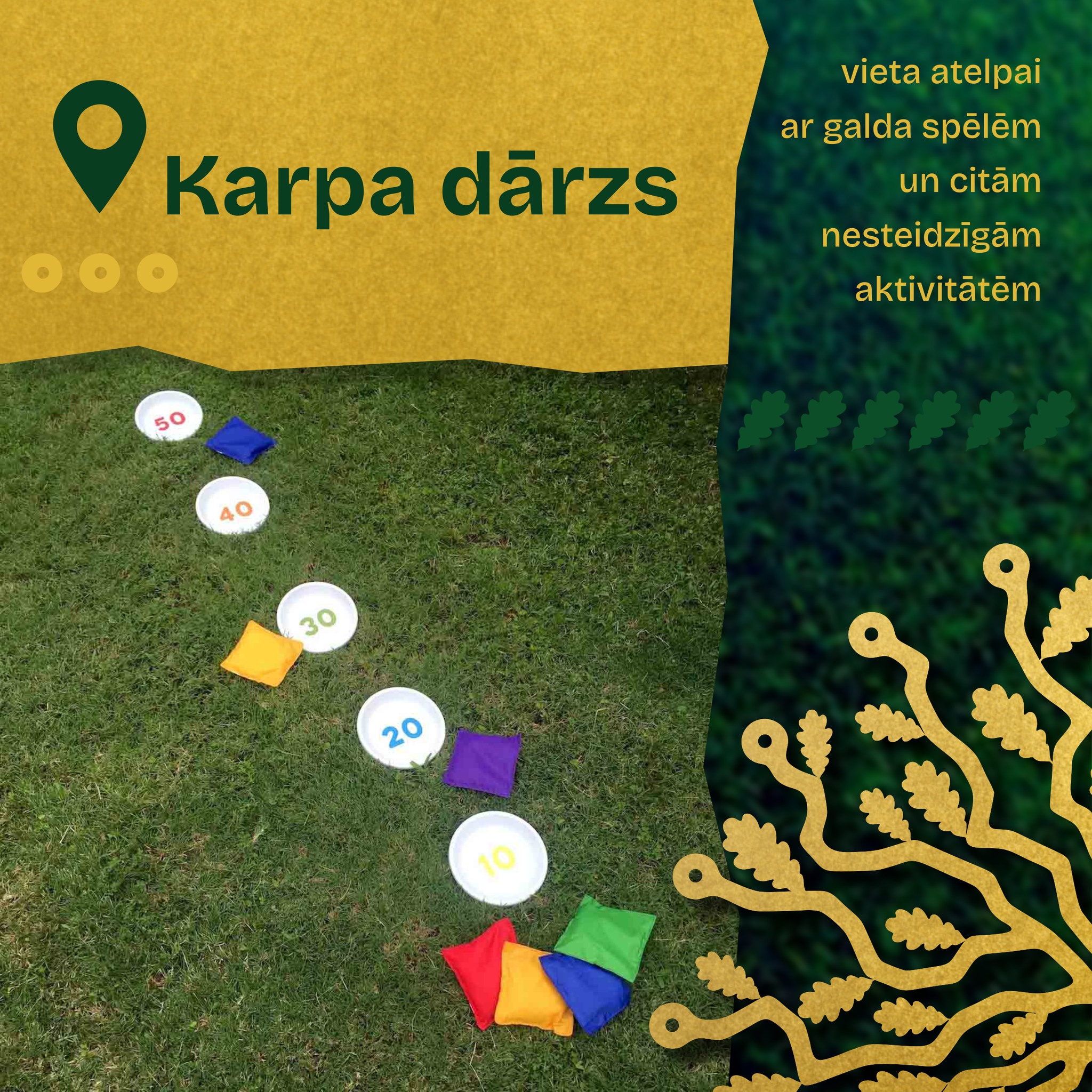 Tikšanās Karpa dārzā!