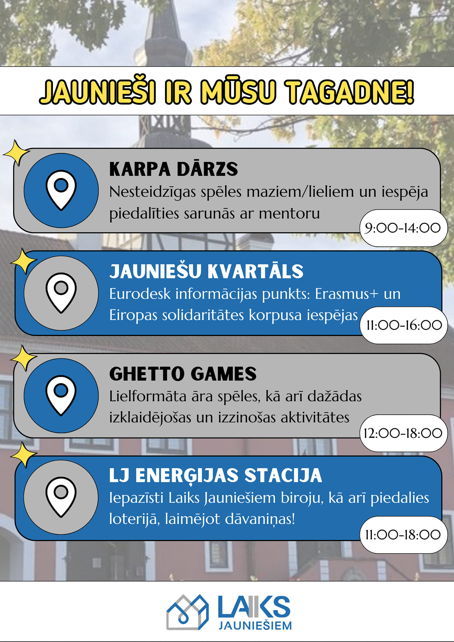 Jaunieši Ir Mūsu Tagadne!