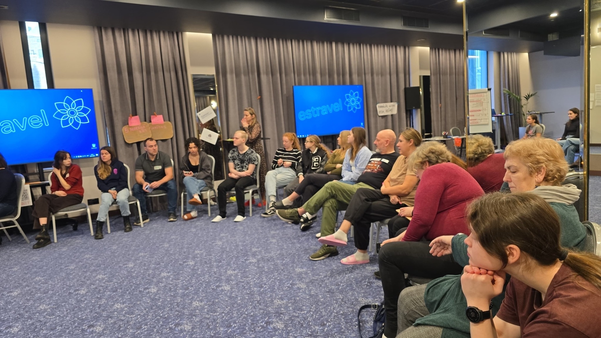 Pasākuma fotogrāfija: ERASMUS+ apmācības
