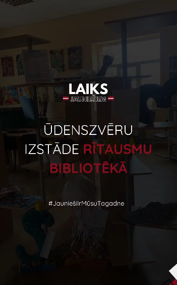 Pasākuma fotogrāfija: Bērnu un jauniešu darbi jau šobrīd aizceļojuši uz Vecsaules saietu namu