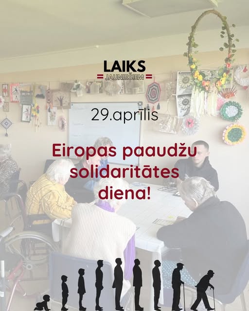 Pasākuma fotogrāfija: Šodien tiek atzīmēta Eiropas paaudžu solidaritātes diena!