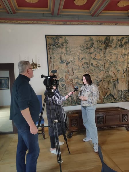 PasÄkuma fotogrÄfija: Esam patiesi gandarÄ«ti, ka mediji - RE:TV un LTV novÄrtÄ mÅ«su organizÄcijas aktivitÄtes un stÄsta par tÄm sabiedrÄ«bai arvien biežÄk.