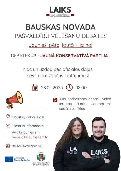 PasÄkuma fotogrÄfija: TurpinÄm aktÄ«vi Ä«stenot projektu #LAWavailable3.0!