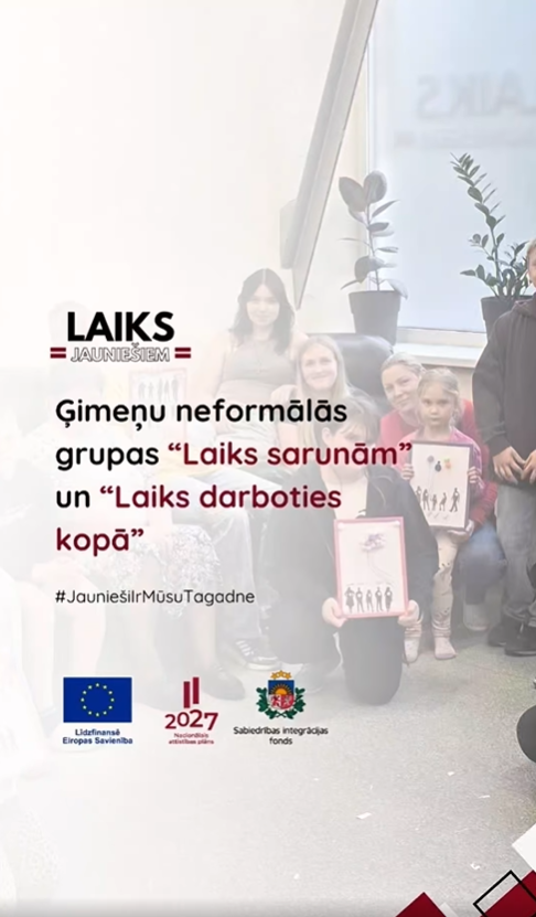 Pasākuma fotogrāfija: Biedrība “Laiks Jauniešiem” uzsāk projekta “Kopā radoši, Kopā spēcīgi!” realizēšanu