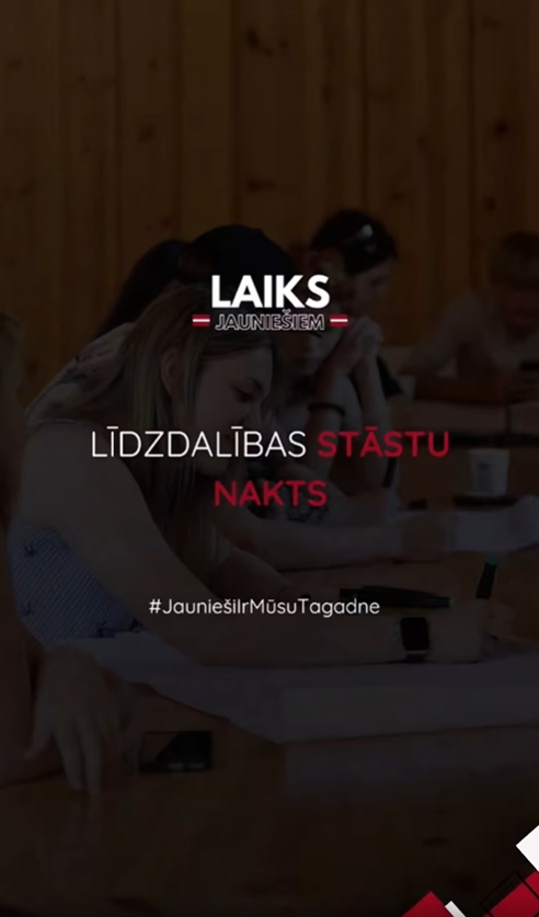 Pasākuma fotogrāfija: VIDEO atskats: No 2. līdz 3. jūlijam Bauskas novadā, viesu namā “Brieži” norisinājās “Laiks Jauniešiem” organizētā līdzdalības stāstu nakts.