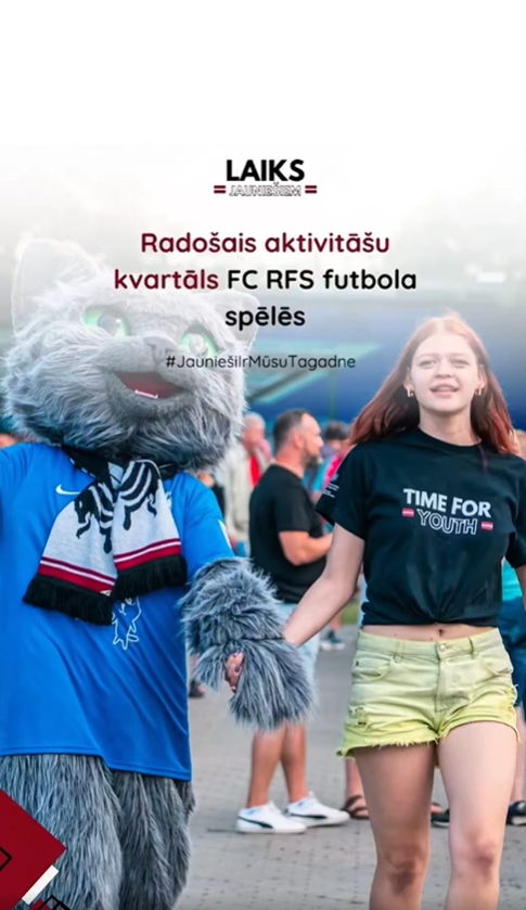 Pasākuma fotogrāfija: Esam izveidojuši nelielu video atskatu tieši radošā aktivitāšu kvartāla ietvaros.