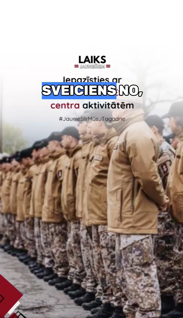 PasÄkuma fotogrÄfija: Jaunsardzes centrs ir lieliska vieta jaunieÅ”iem, lai uzlabotu savu fizisko veselÄ«bu, kÄ arÄ« spertu pirmos soļus droŔības joma!