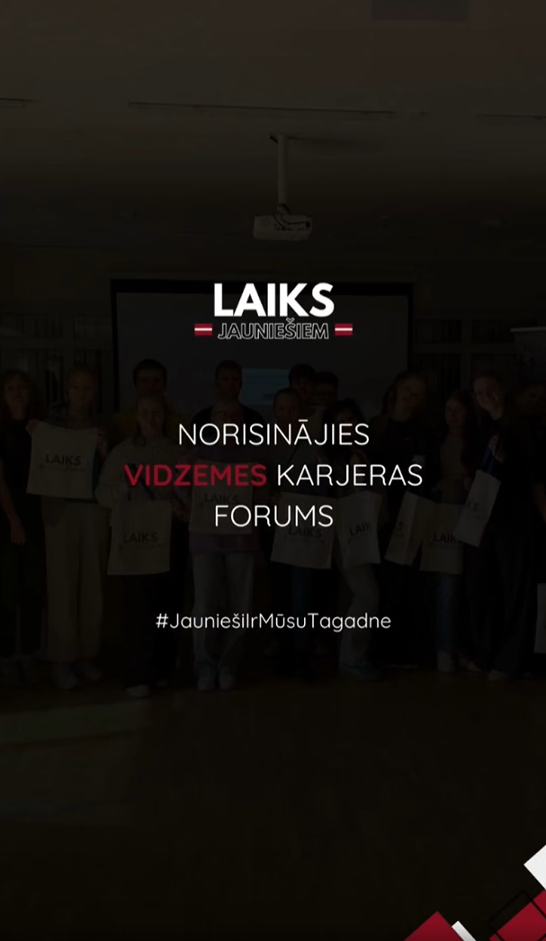 18. septembrī īstenojām karjeras forumu Salaspils 1. vidusskolā.