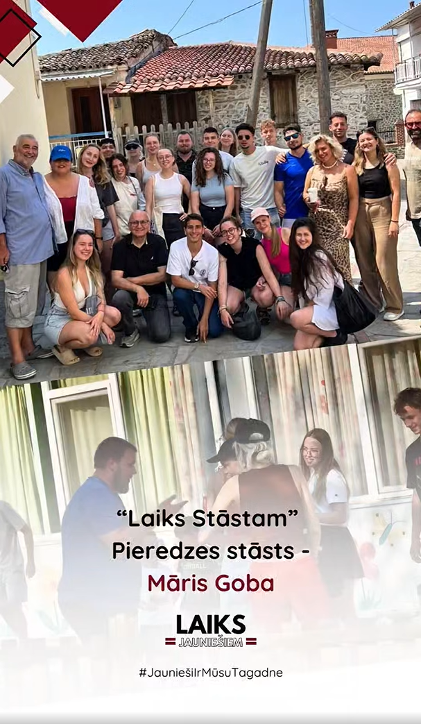 Uzsākam jaunu rubriku “LAIKS STĀSTAM”, kur aicinām Tevi iepazīties ar jauniešu pieredzes stāstiem.