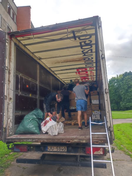 Pasākuma fotogrāfija: Paldies par ātru reaģēšanu, transporta nodrošināšanu un abpusēju sadarbību labu mērķu vārdā!
