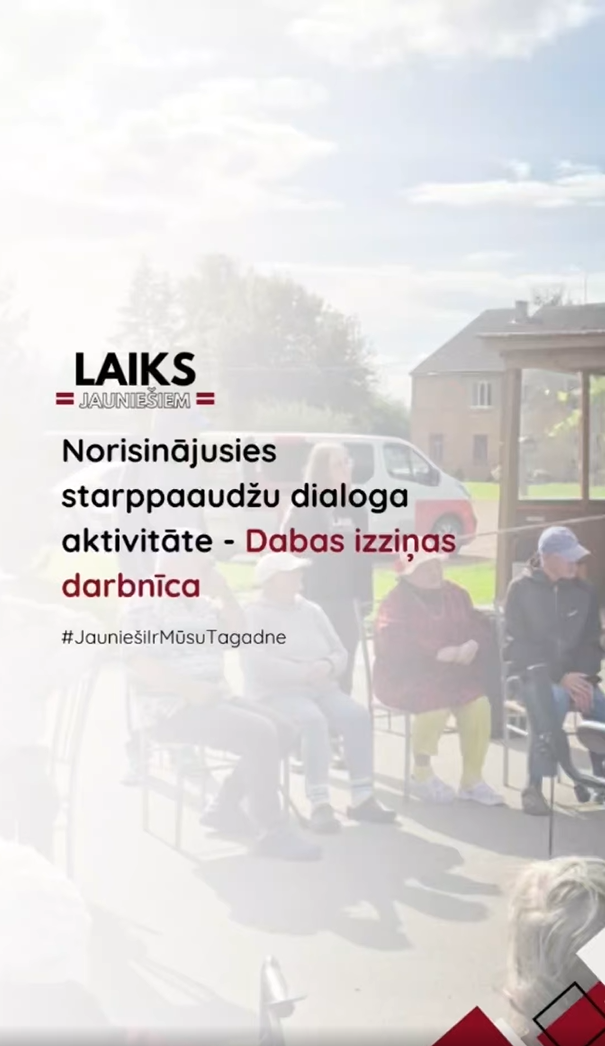 Pasākuma fotogrāfija: Aizvadīta aizraujoša aktivitāte Sociālās aprūpes centrā “Derpele”.