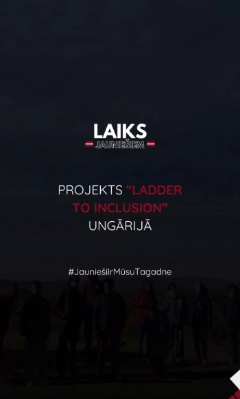 Biedrības “Laiks Jauniešiem” pārstāve Paula Mališevska pēc centra “Marta” aicinājuma devās organizācijas Élményakadémia projektā “Ladder to Inclusion” nedēļas garumā uz Ungāriju.