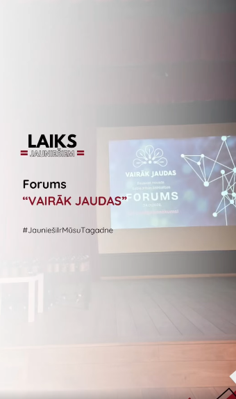 Pasākuma fotogrāfija: “Laiks Jauniešiem” šodien bija sabiedrības līdzdalības forumā “Vairāk jaudas” Rundāles multifunkcionālajā centrā.
