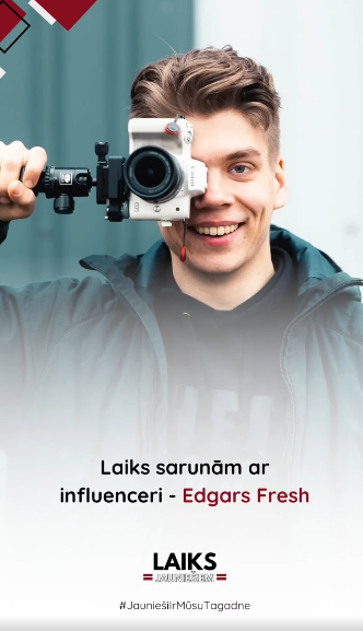 Pasākuma fotogrāfija: Jau pavisam drīz, 23. janvārī plkst. 18.00, pie mums Rīgā, Vienības gatvē 117a viesosies influenceris Edgars Fresh.