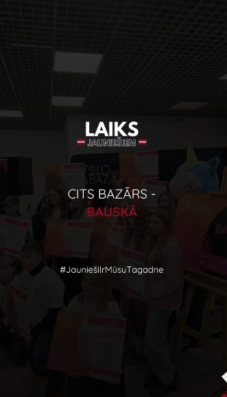 Pasākuma fotogrāfija: februārī Bauskā notika “Cits Bazārs” - Junior Achievement Latvia skolēnu mācību uzņēmumu gadatirgus!