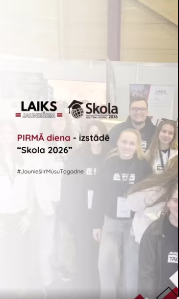 Pasākuma fotogrāfija: Ceturtdiena izstādē “Skola 2026” aizvadīta ar lielu enerģiju un vēl lielāku prieku!