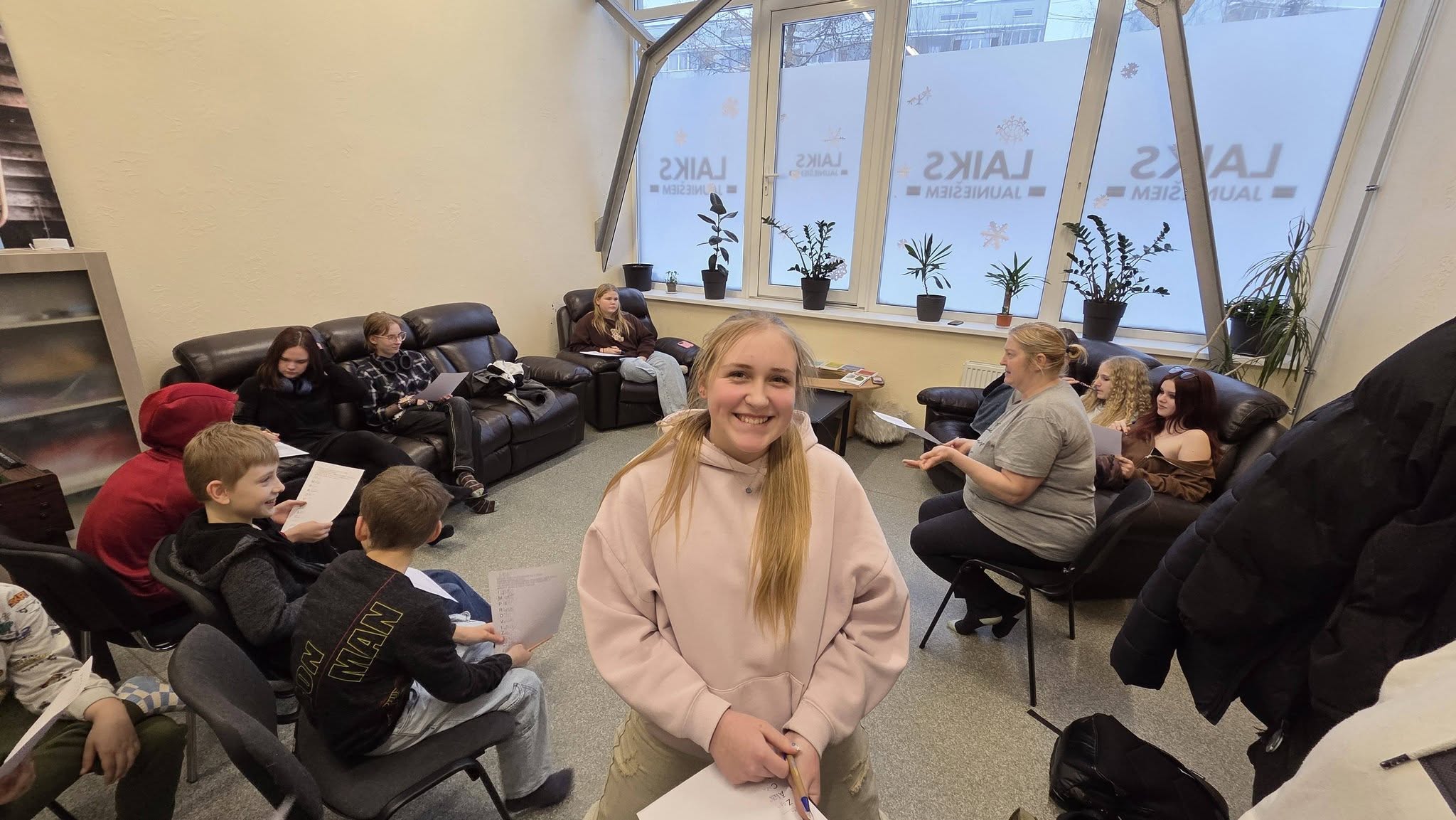 Pasākuma fotogrāfija: Esam aizvadījuši neformālās grupas “Laiks improvizācijas teātrim” tikšanos - ar enerģiju, smiekliem un foršu kopābūšanu!