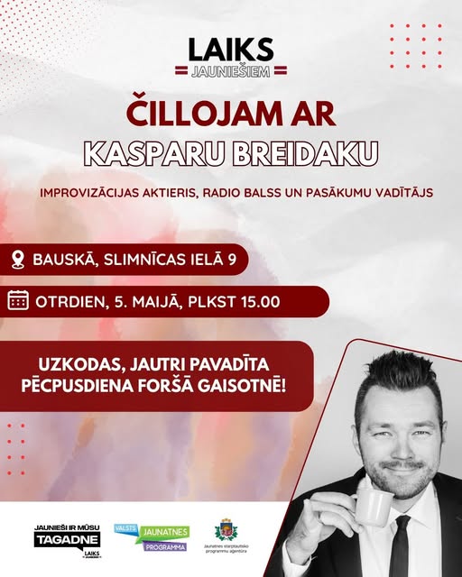 Let’s chill with Kaspars Breidaks!