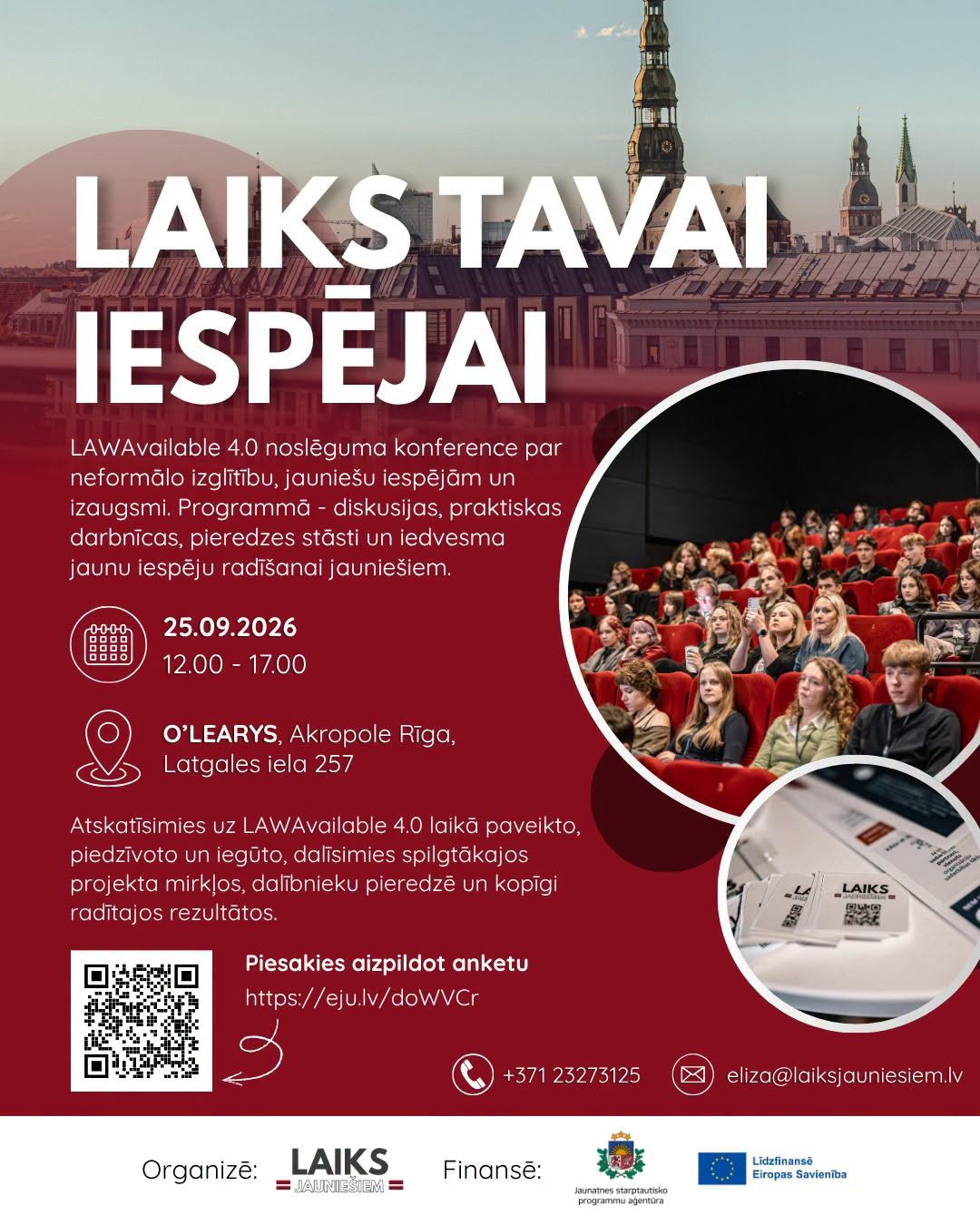 PasÄkuma fotogrÄfija: 25. septembrÄ« aicinÄm uz LAWAvailable 4.0 noslÄguma konferenci